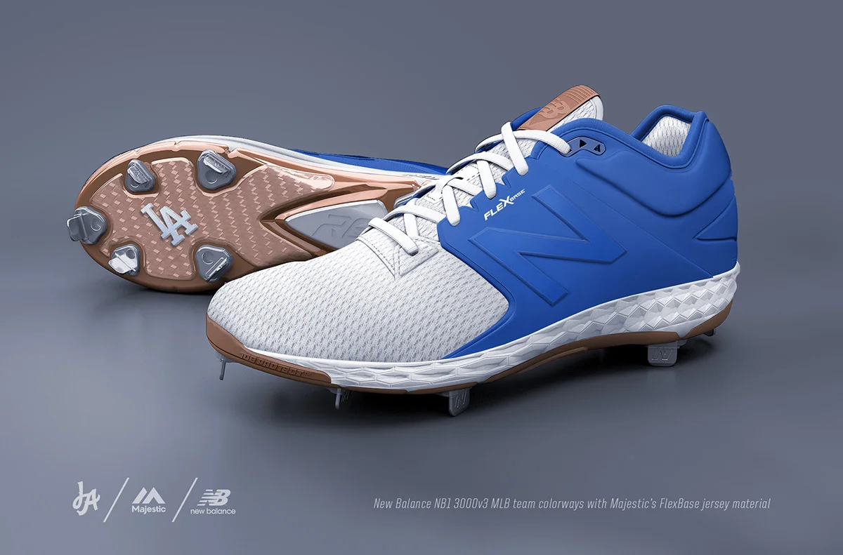 フルスーツ　　MLB MLB LA Dodgers Big Ball Chunky Saffiano DIA Monogram